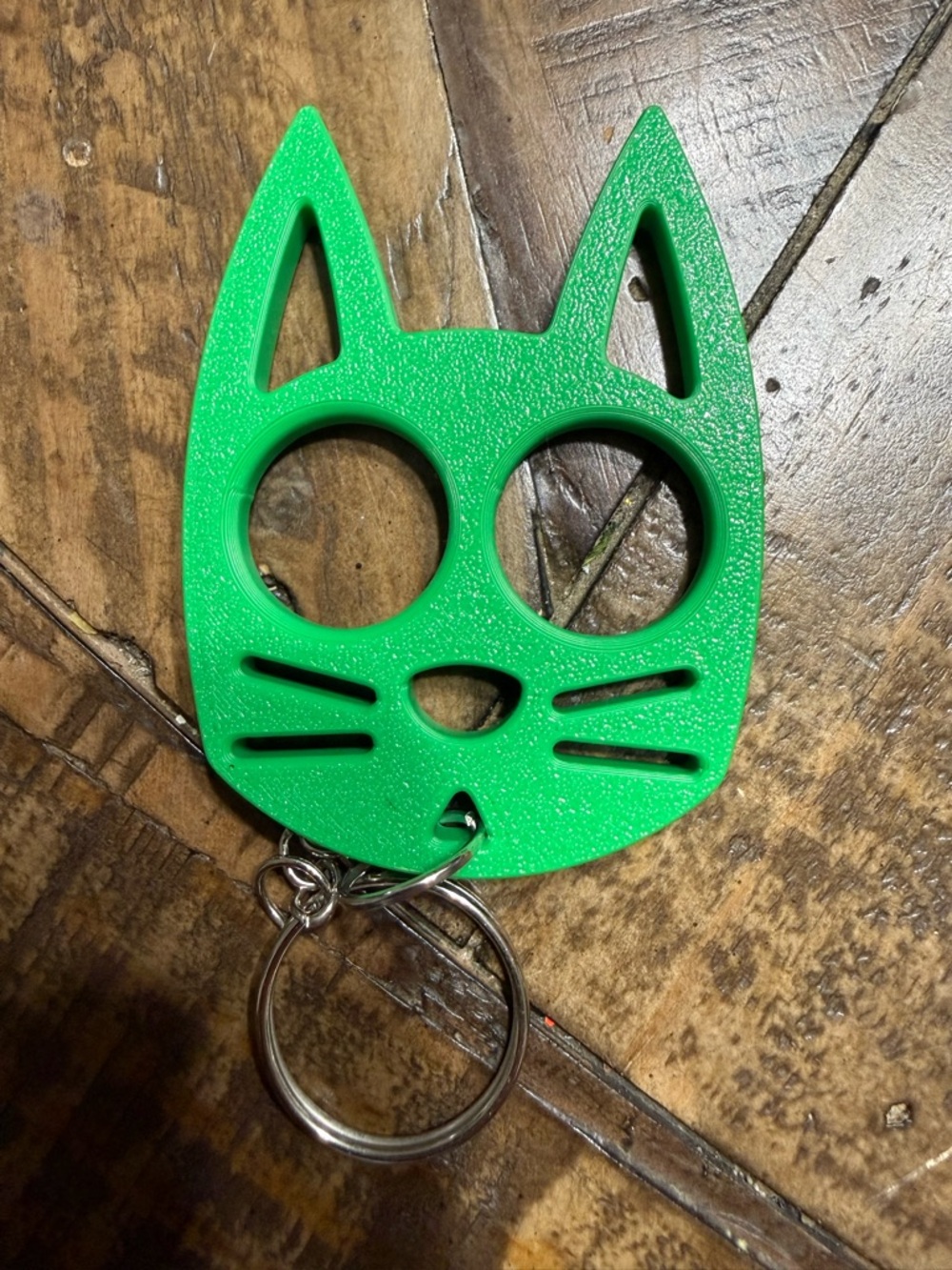Multi-Color Cat-Defense Keychain  Tool - Picture 2 of 5